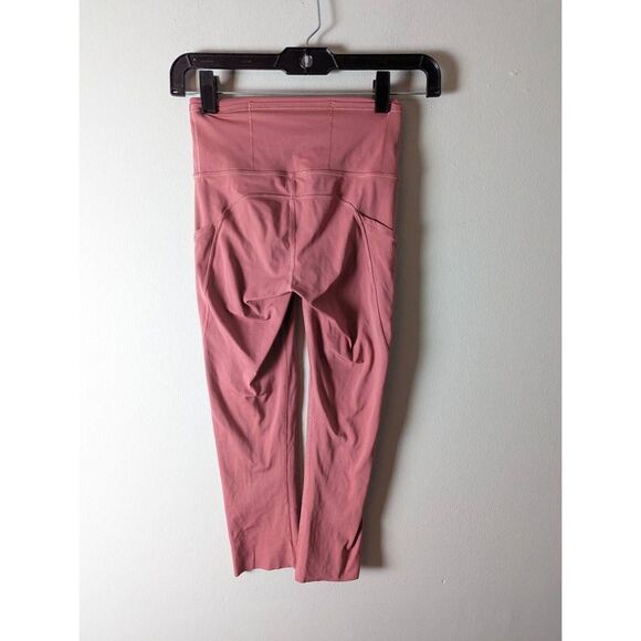 LULULEMON ATHLETICA Fast Free Crop II 19' (Non-Reflective Cool) Size 2 - Picture 4 of 5